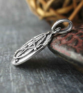 Pentagram Pentacle Pendant Pentagrammaton Yahshuah Hebrew Letters Sterling Silver